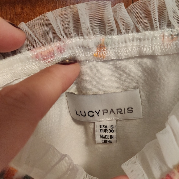 embroidered top - Picture 2 of 2